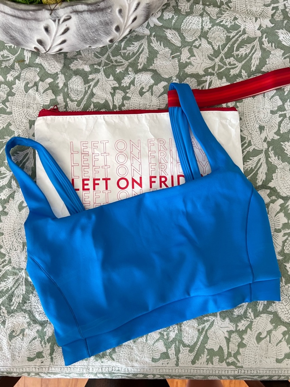 Left On Friday Top Shelf Swim Top NWT - Wipeout (blue)
